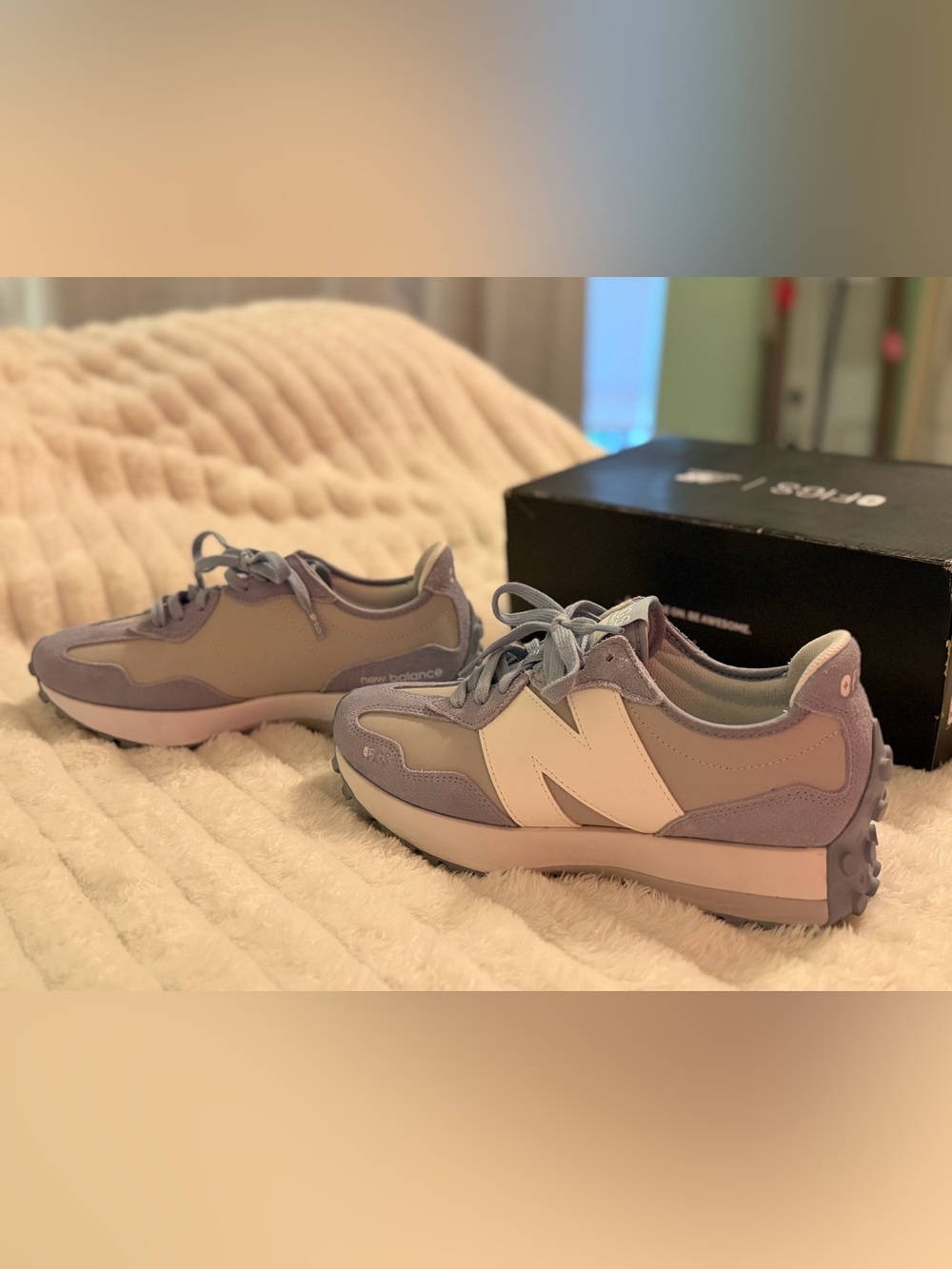 Figs Women's Sneakers in Light Blue and White - Picture 2 of 5